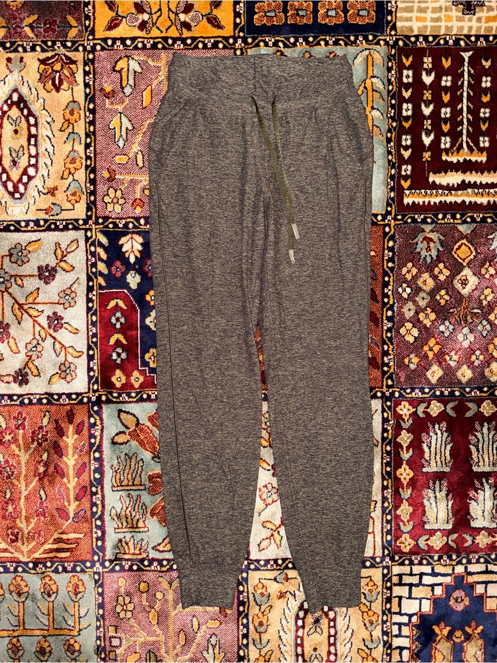 Lululemon Ready To Rulu Pant 28" Size 4 Heathered Utilitarian Green